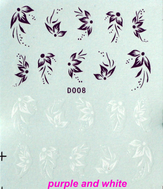 bw-d008 nail sticker
